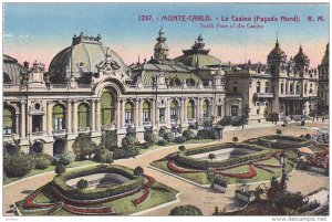 Le Casino (Facade Nord), North Face Of The Casino, MONTE-CARLO, Monaco, 1900-...