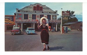 NM - Santo Domingo Indian Res. Trading Post, Chevron Gas Station ca 1957