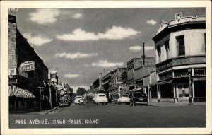 Idaho Falls Idaho ID Street Scene Cigar Shop 1930s-50s Postcard