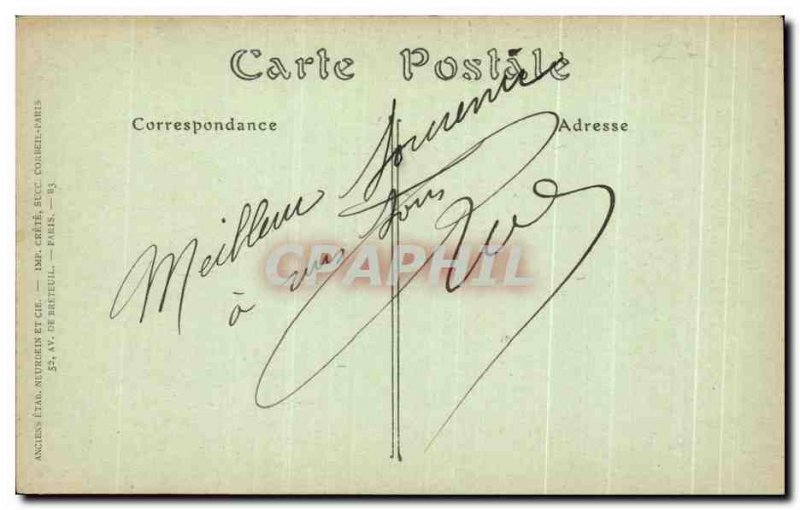 Old Postcard Monte Carlo Monaco Gardens