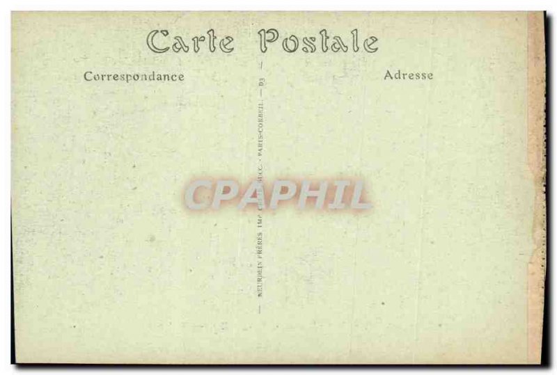 Old Postcard Paris Notre Dame Gargoyles