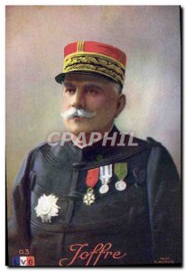 Postcard Old Army LVC Joffre Medals