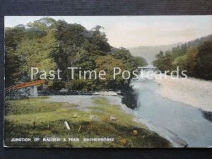 Durham GOTHERSTONE Junction of Balder & Tees - Old Postcard by Heslop's