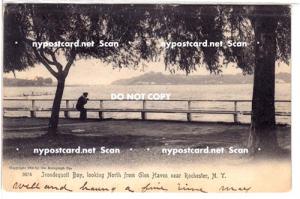 View from Glen Haven, Irondequoit Bay NY