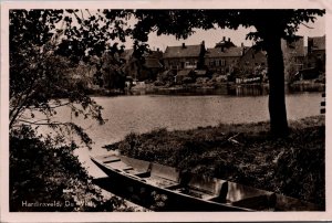 Netherlands Hardinxveld De Wiel Vintage RPPC C013