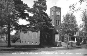 RPPC Immaculate Conception Church SUMNER, IOWA Bremer Co c1950s Vintage Postcard