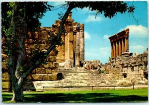 M-38356 A view of the ruins Baalbek Lebanon