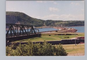 Swing Bridge, Canso Causeway, Cape Breton, Nova Scotia, Chrome Postcard