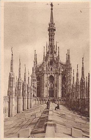 Italy Milano Il Duomo La Guglia Maggiore