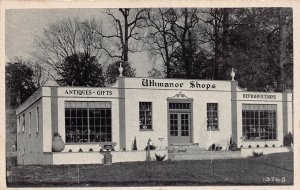 J77/ Nashville Tennessee Postcard c1940s Uthmanor Shops Antiques 276