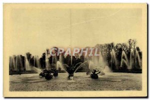 Postcard Old Versailles Fountains The dragon basin