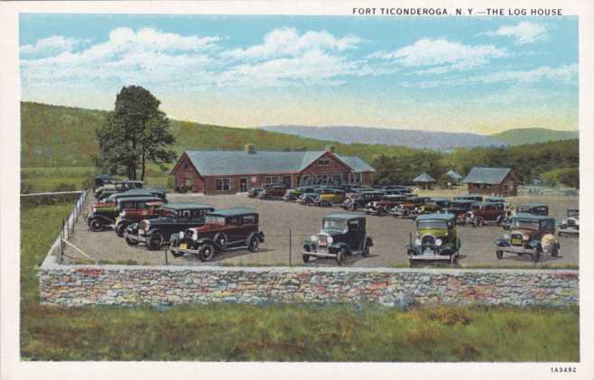 The Log House - Fort Ticonderoga NY, New York - WB