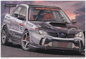 Silver Subaru Street Racing Car PC #19