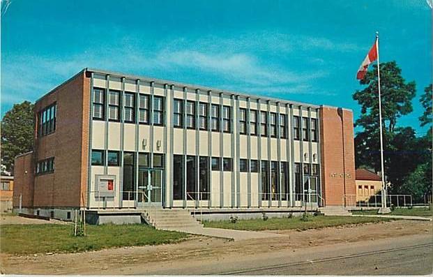 Post Office in Shelburne Nova Scotia NS Canada