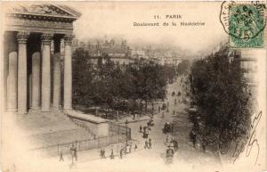 CPA PARIS (8e) Boulevard de La MADELEINE (564035)