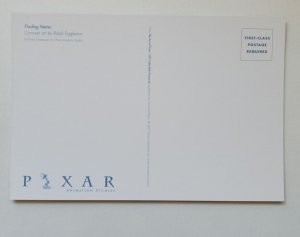 Finding Nemo Fish Meeting Concept Art by Ralph Eggleston Pixar Postcard