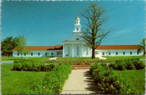 Fayette Chapel, Peter Whitmer Farm Visitor Center Waterloo NY Postcard Y63