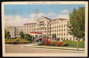 Vintage Postcard 1944 Good Samaritan Hospital, Dayton, Ohio (OH)