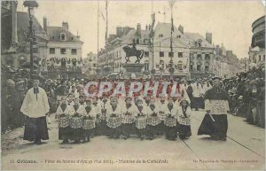 Postcard Old Orleans Fetes Joan of Arc (May 8, 1914) Master of the Cathedral