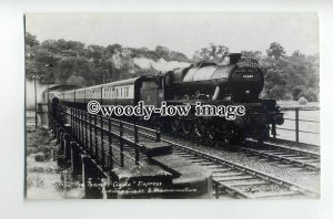 ry1304 - British Railways Engine - no 45589 Gwalior - postcard 