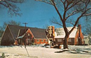 Balir Nebraska First Methodist Church Street View Vintage Postcard K64550