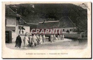 Old Postcard Dauphine St Pierre de Chartreuse Promenade des Chartreux