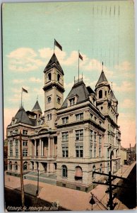 Postcard PA Pittsburgh - Post Office