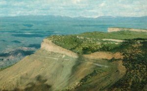 Vintage Postcard Mesa Verde From Park Point Highest Summit Mountains Colorado CO