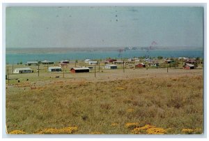 1984 Cedar Bluff Lake Ellis Kansas KS Vintage Bennett's Deluxe Studio Postcard