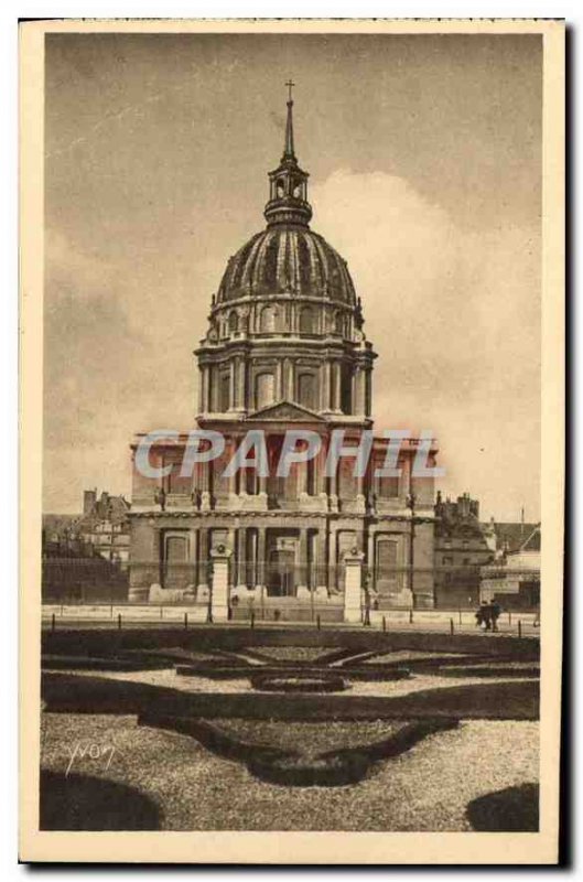 Postcard Old Paris Invalides