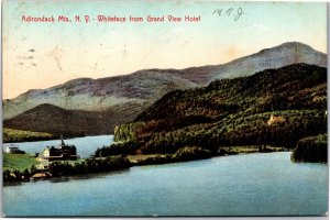 Postcard NY Adirondacks Whiteface from Grand View Hotel