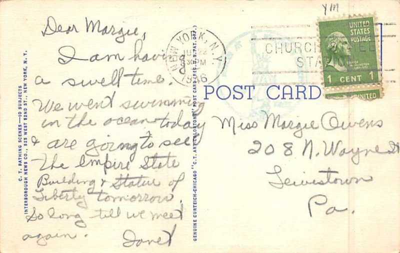 Greetings From Rockway Park, New York NY