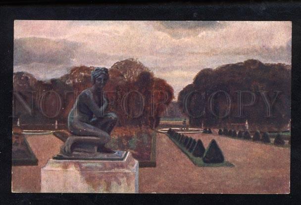 025965 Versailles. Sign BENOIS. Art Nouveau. Vintage