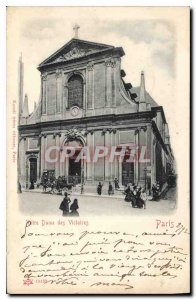 Old Postcard Our Lady of Victories Paris