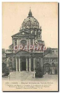 Old Postcard Paris Military Hospital of Val de Grace