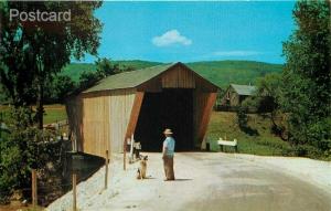 VT, Proctor, Vermont, Covered Bridge, Curteichc No. 6C-K1860