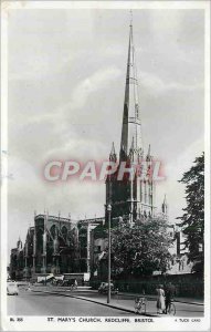 Postcard Old St Mary Redcliffe Church Bristol