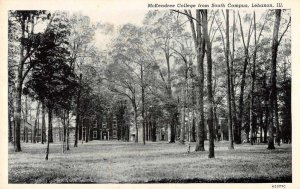 Lebanon Illinois McKendree College from South Campus antique pc ZC549117