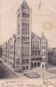 New York Syracuse City Hall 1908