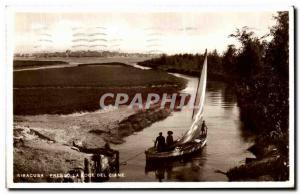 Postcard Old Siracusa Presssola Roca Del Ciane