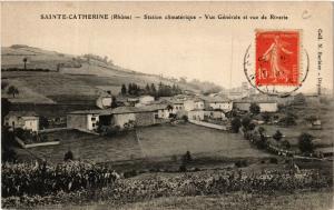 CPA Sainte Catherine - Vue generale et vue de Riverie (572812)