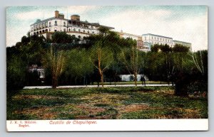 Castle  Chapultepec  Mexico  Postcard