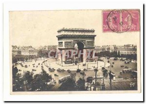 Paris (8th) Old Postcard Place of & # 39Etoile