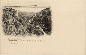 CPA Evaux les Bains Ravin et Viaduc de la Tardes FRANCE (1050328)