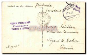 Old Postcard Ossiach am See Karnten