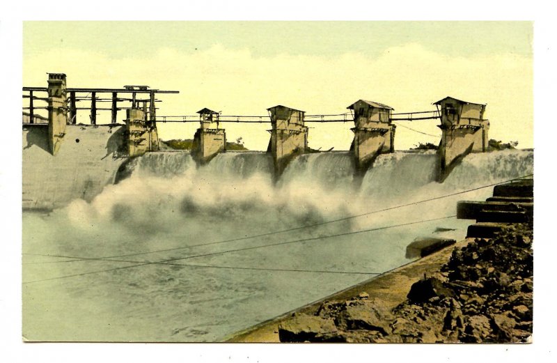 Panama - Canal Zone. Gatun Spillway