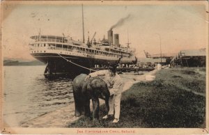 PC ELEPHANT SABANG JAN PIETERSZOON COEN SHIP INDONESIA (a26185) 