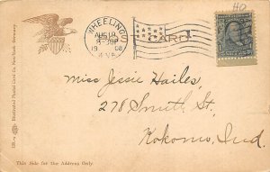 Wharf Wharf - Wheeling, West Virginia WV Postcard