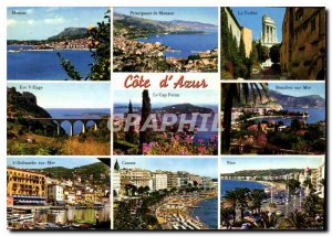 Modern Postcard The French Riviera