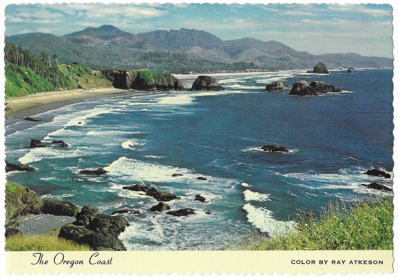The Oregon Coast Historic and Scenic Interest  4 by 6